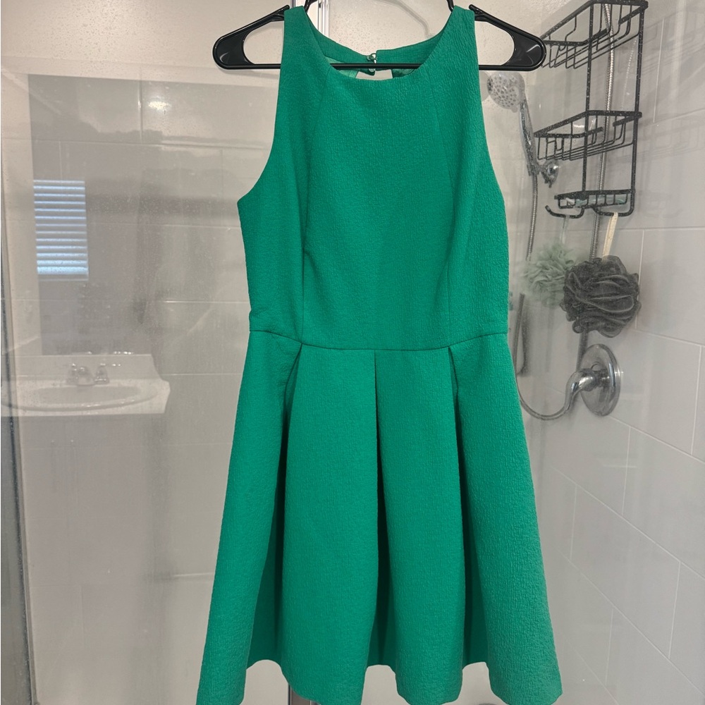 Zara Vibrant Green Dress